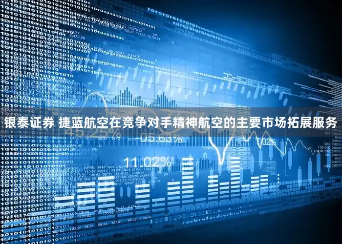 银泰证券 捷蓝航空在竞争对手精神航空的主要市场拓展服务